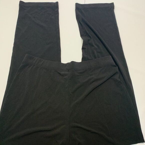 Susan Graver Essentials Black Pull on Pant - Picture 7 of 8